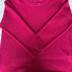 Pink sweater